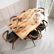 Pacific Epoxy Dining Table & Live Edge Dining Table