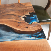 Sierra Epoxy River Table & Resin Dining Table