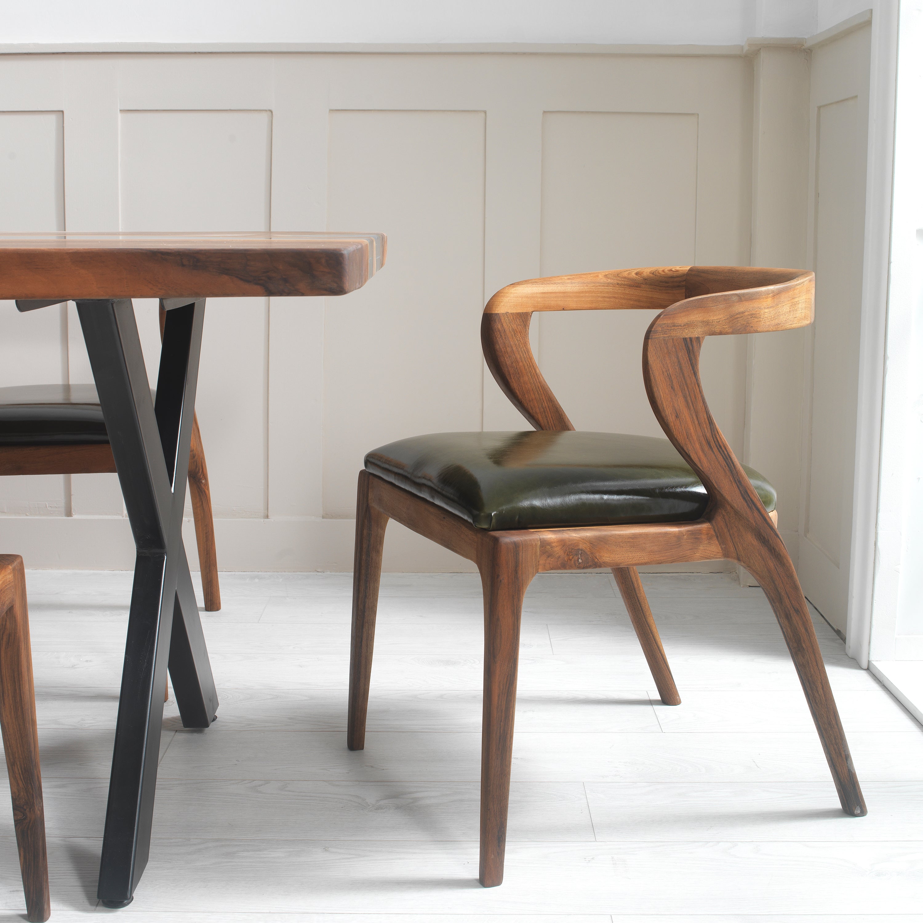 Sierra Epoxy River Table & Resin Dining Table