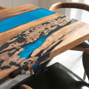 Oasis Epoxy River Table & Resin Dining Table