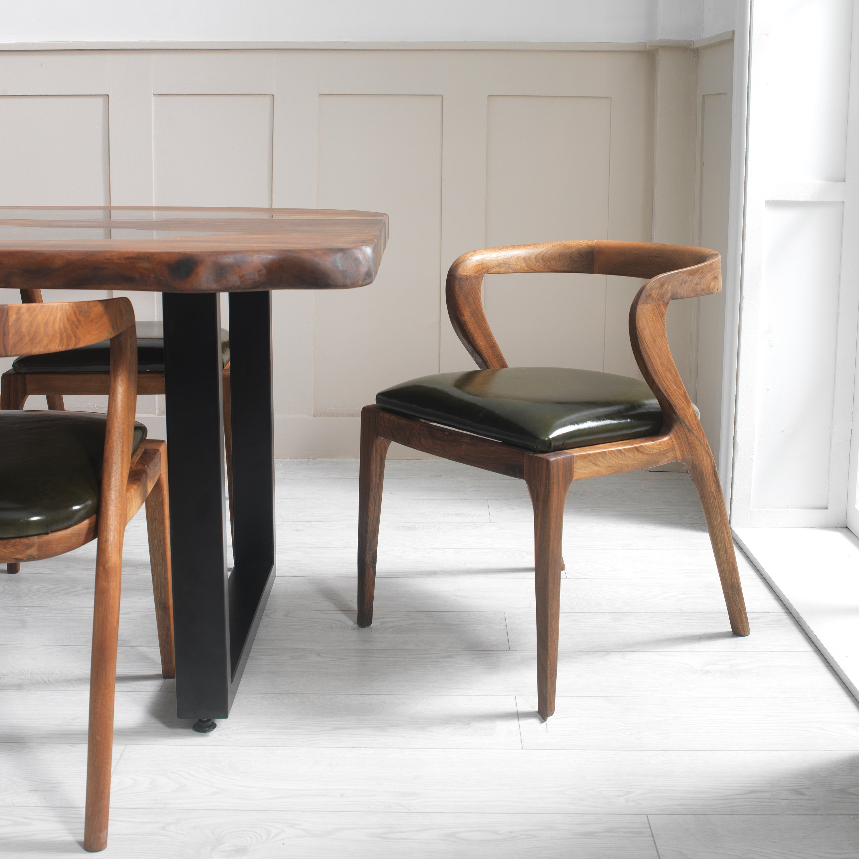 Alpine Epoxy River Table & Resin Dining Table