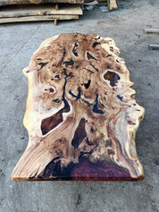 Canyon Epoxy River Table & Live Edge Dining Table