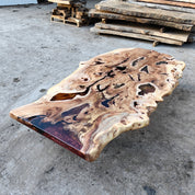 Canyon Epoxy River Table & Live Edge Dining Table