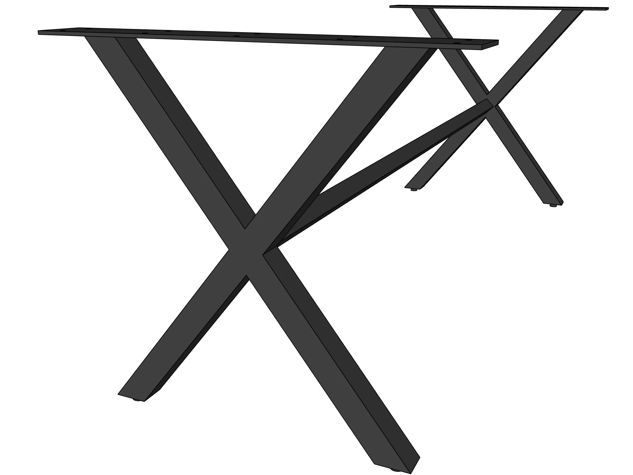 Madonna - Metal Dining Table Base