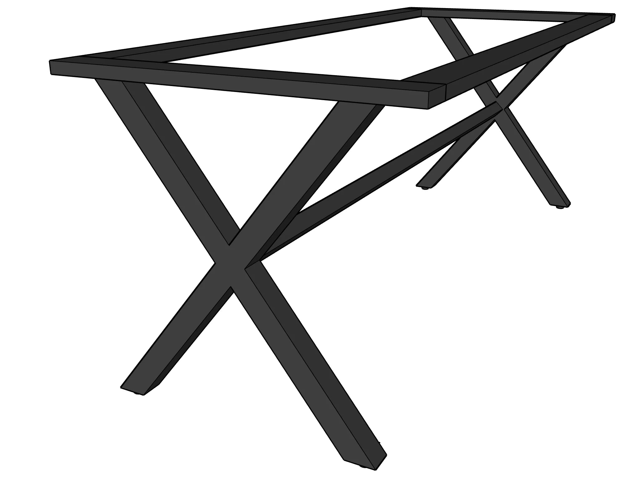 Madonna - Metal Dining Table Base