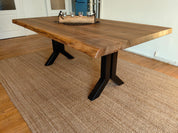 Bayou Walnut Live Edge Dining Table