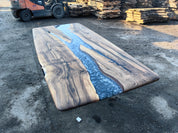 Harbor Epoxy River Table & Resin Dining Table