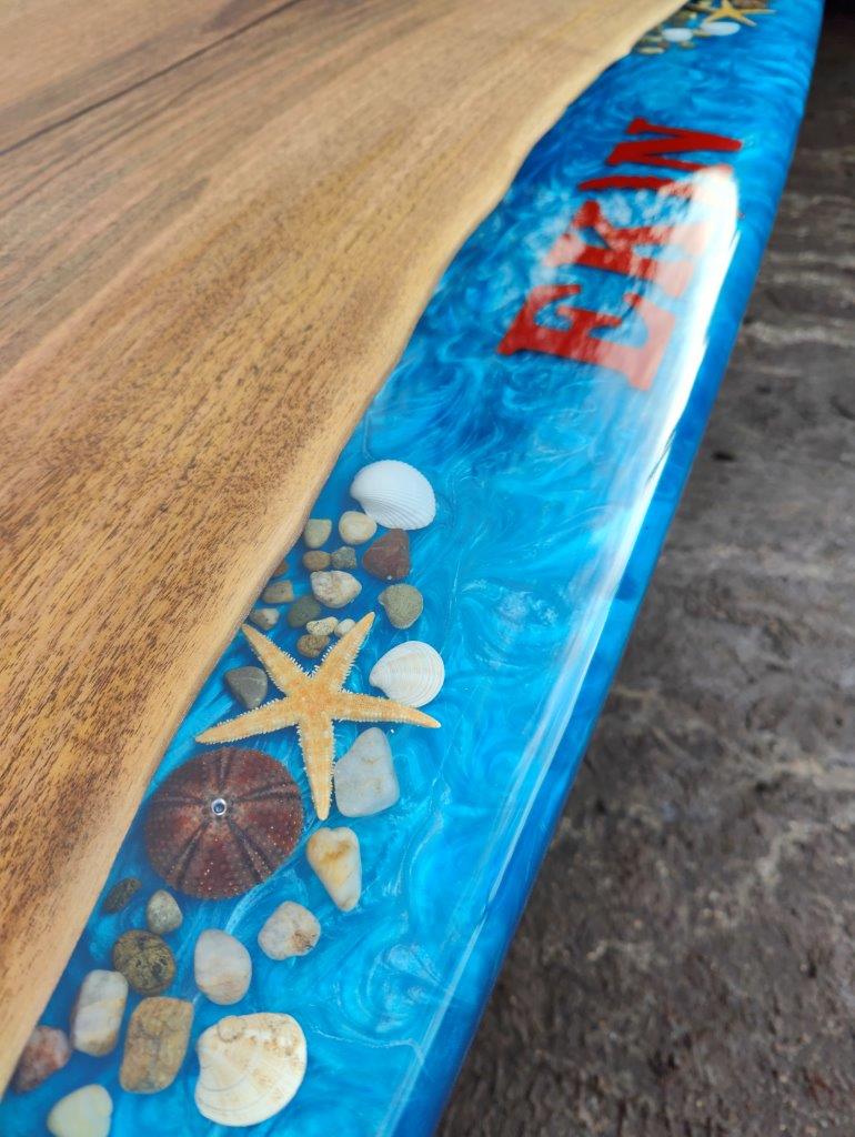 Niagara Epoxy River Table & Resin Dining Table