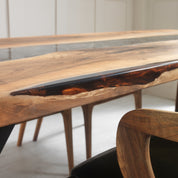 Amazonia Epoxy River Table & Resin Dining Table