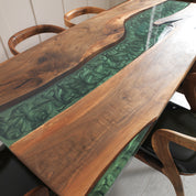 Aurora Epoxy River Table & Resin Dining Table