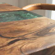 Aurora Epoxy River Table & Resin Dining Table