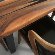 Savannah Epoxy River Table & Resin Dining Table