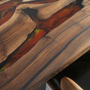 Everest Epoxy River Table & Resin Dining Table