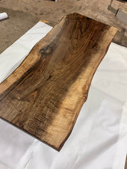 Prairie Walnut Live Edge Dining Table