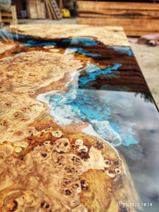 Oceanic Epoxy River Table & Resin Dining Table