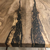 Tundra Walnut Live Edge Dining Table